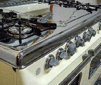 Your gas stove top needs a vent to the outside to prevent Carbon Monoxide poisoning